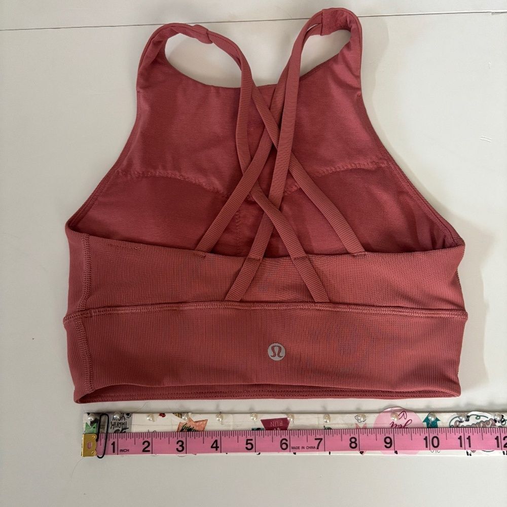 Lululemon Energy Bra Long Line *Medium Support Size 4